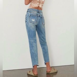 Anthropologie Pilcro The Borrowed Boyfriend Jeans Denim